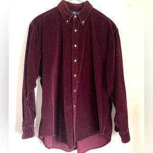 SALE❗️ Gorgeous 90's Vintage RL Blue Label Corduroy Shirt